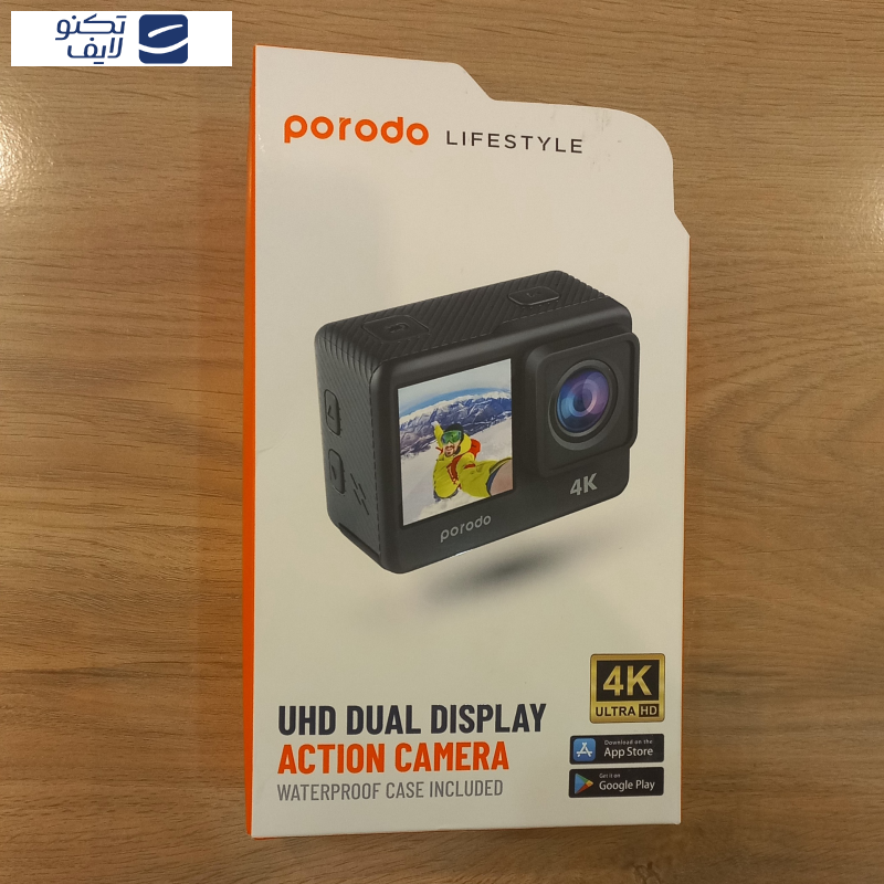 دوربین فیلم برداری ورزشی پرودو مدل PD-4KACAM-BK دوربین فیلم برداری ورزشی پرودو مدل PD-4KACAM-BK