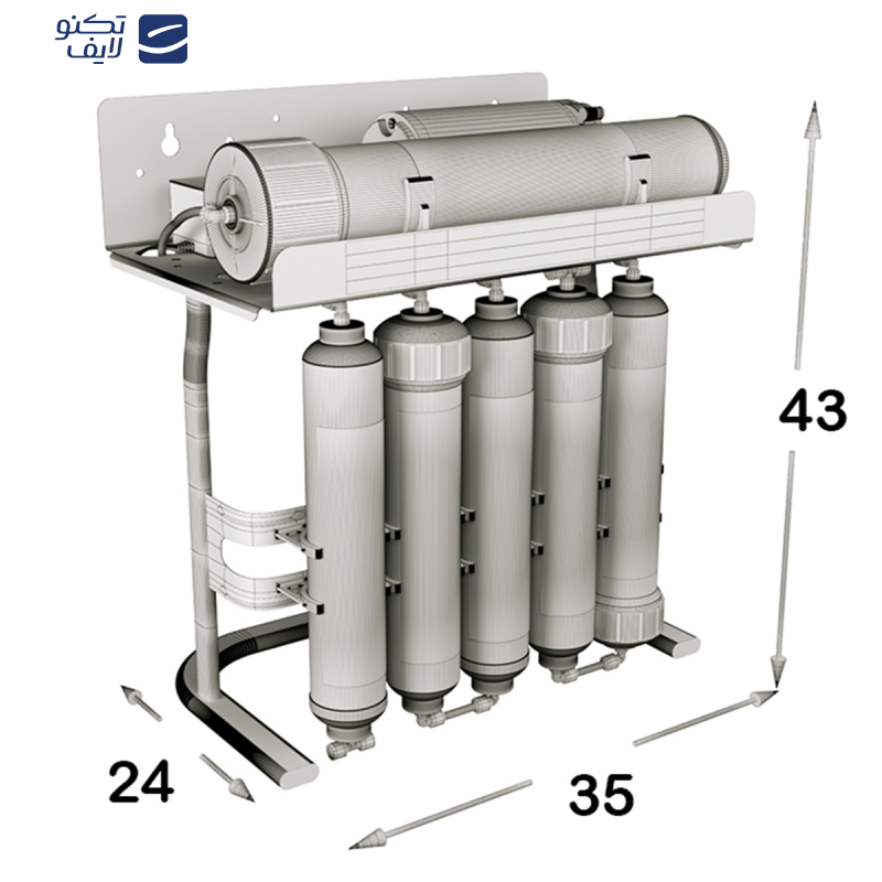 دستگاه تصفیه کننده آب اس اس وی مدل PureLine X710 دستگاه تصفیه کننده آب اس اس وی مدل PureLine X710