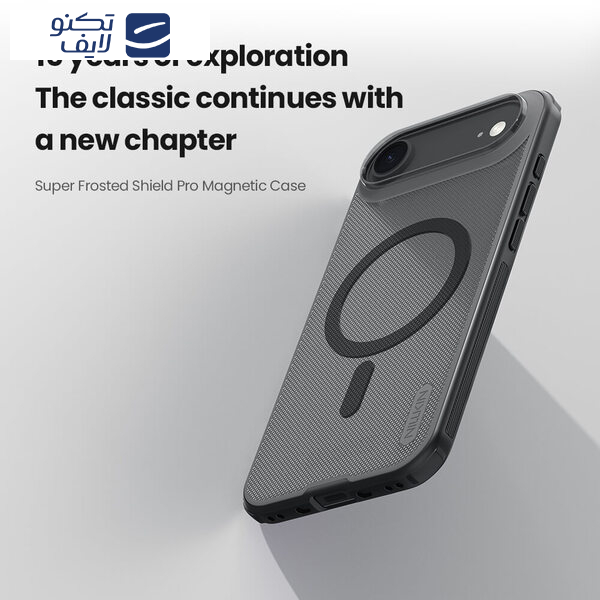 کاور نیلکین مدل Super Frosted Shield Pro Magnetic MagSafe مناسب برای گوشی موبایل اپل iPhone 17 Air   کاور نیلکین مدل Super Frosted Shield Pro Magnetic MagSafe مناسب برای گوشی موبایل اپل iPhone 17 Air