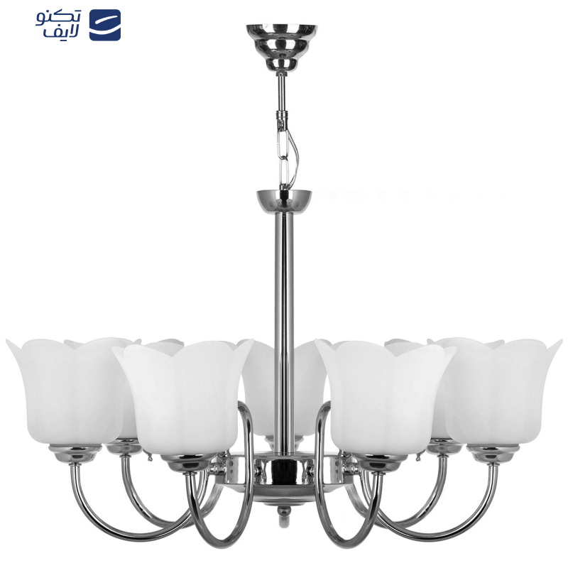 لوستر 7 شعله چشمه نور کد 856.7 لوستر 7 شعله چشمه نور کد 856.7