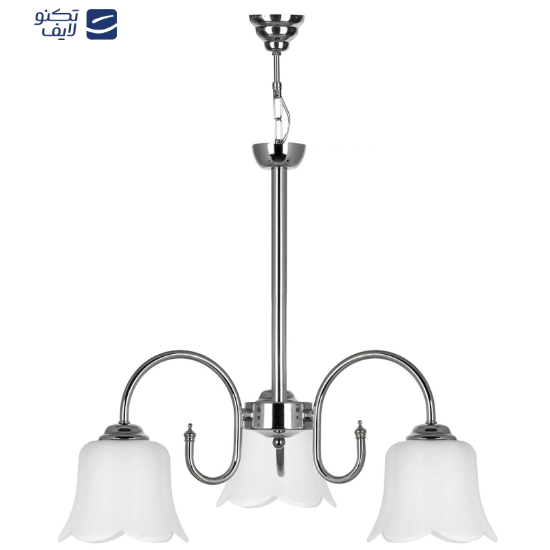 لوستر 3 شعله چشمه نور کد 809.3 لوستر 3 شعله چشمه نور کد 809.3