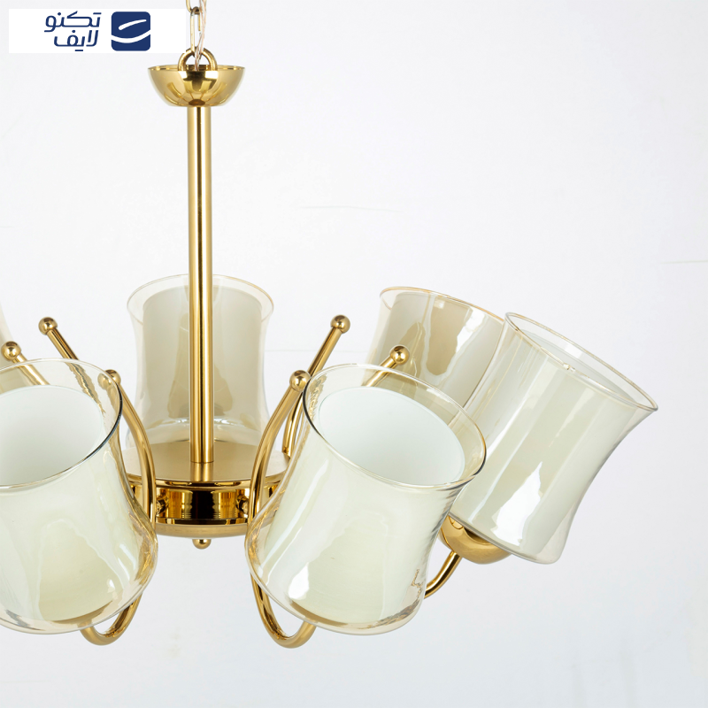 لوستر 7 شعله چشمه نور کد A825/7