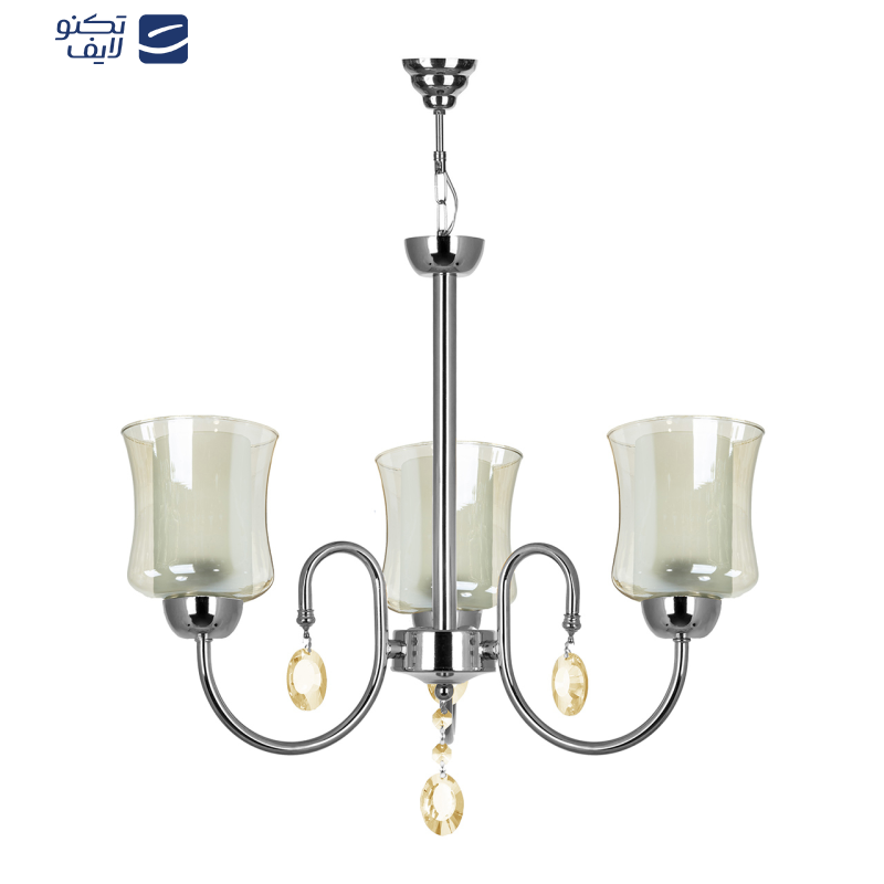 لوستر سه شعله چشمه نور کد AB811/3 لوستر سه شعله چشمه نور کد AB811/3