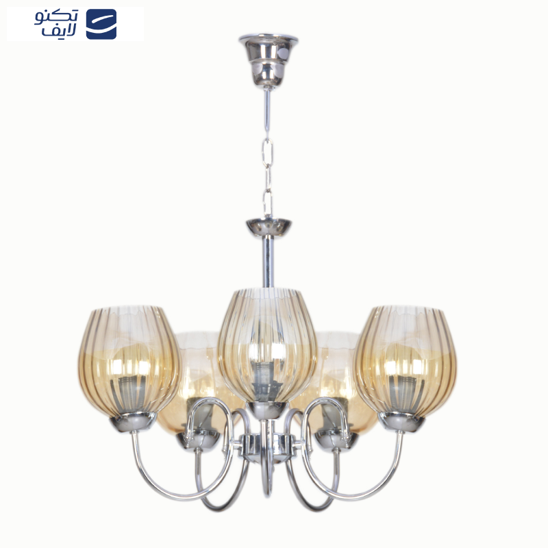 لوستر پنج شعله چشمه نور کد AB817/5  لوستر پنج شعله چشمه نور کد AB817/5