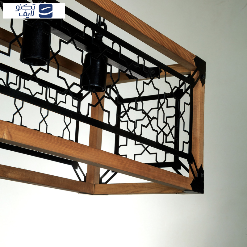 لوستر سه شعله چشمه نور کد 2233/3BK