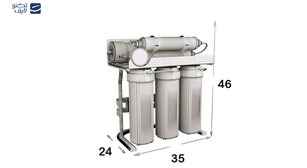 دستگاه تصفیه آب اس اس وی مدل SuperTec X630 دستگاه تصفیه آب اس اس وی مدل SuperTec X630