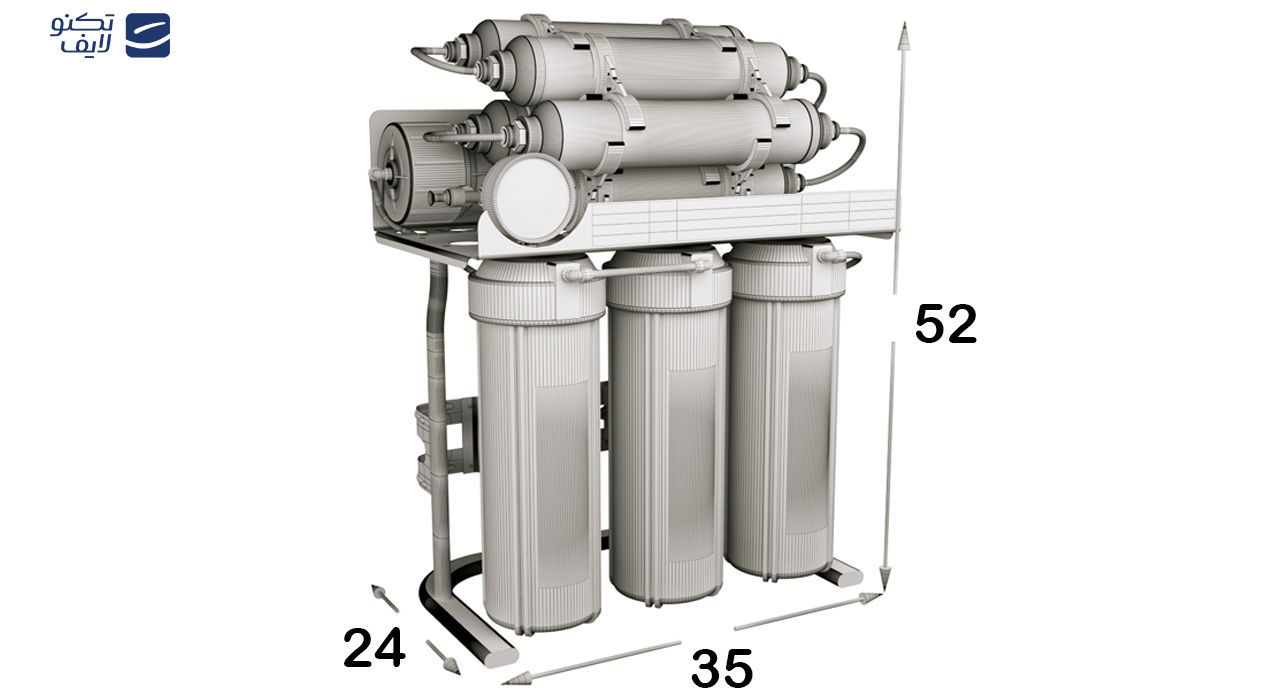 تصفیه آب اس اس وی مدل SuperTec X900 تصفیه آب اس اس وی مدل SuperTec X900