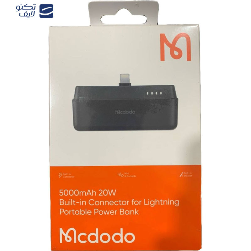 پاوربانک مک دود مدل MC-6282 ظرفیت 5000 میلی آمپر ساعت پاوربانک مک دود مدل MC-6282 ظرفیت 5000 میلی آمپر ساعت