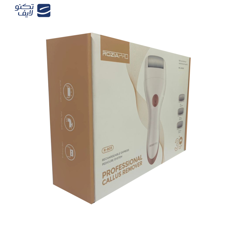 سنگ پا برقی روزیا پرو مدل R_803 سنگ پا برقی روزیا پرو مدل R_803