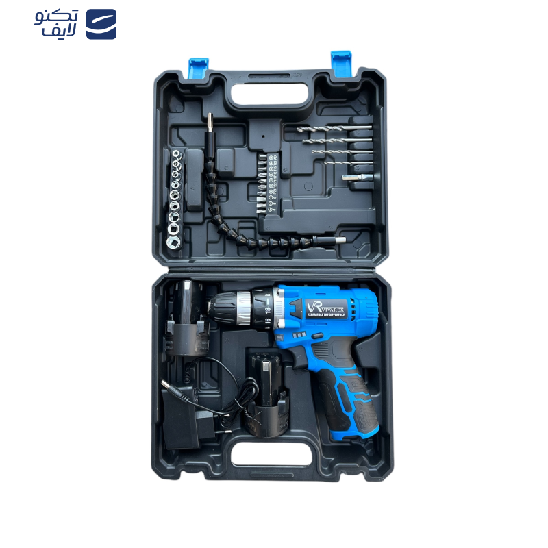 مجموعه 30 عددی پیچ گوشتی شارژی ویوارکس مدل VR1210V-22A مجموعه 30 عددی پیچ گوشتی شارژی ویوارکس مدل VR1210V-22A