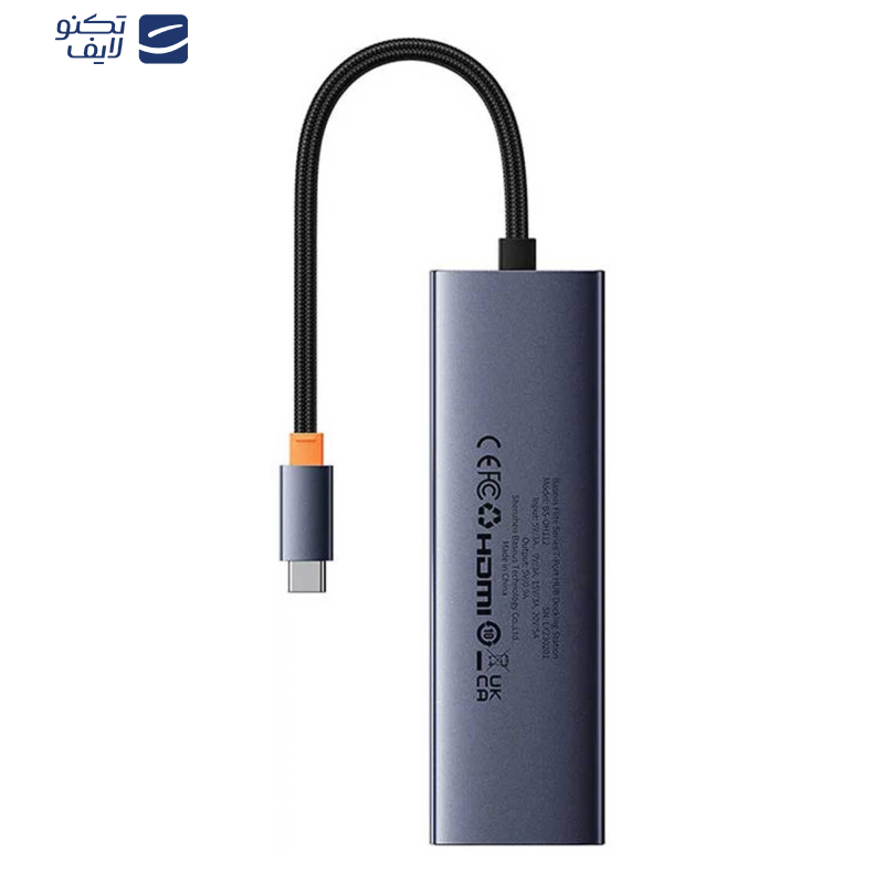 هاب 7 پورت USB-C باسئوس مدل BS-OH112 هاب 7 پورت USB-C باسئوس مدل BS-OH112