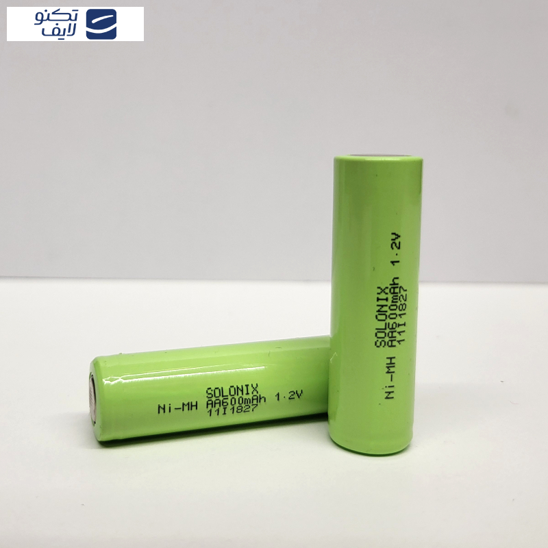باتری قلمی قابل شارژ سولونیکس مدل  صنعتی 600mAh سرتخت بسته 4 عددی  باتری قلمی قابل شارژ سولونیکس مدل  صنعتی 600mAh سرتخت بسته 4 عددی