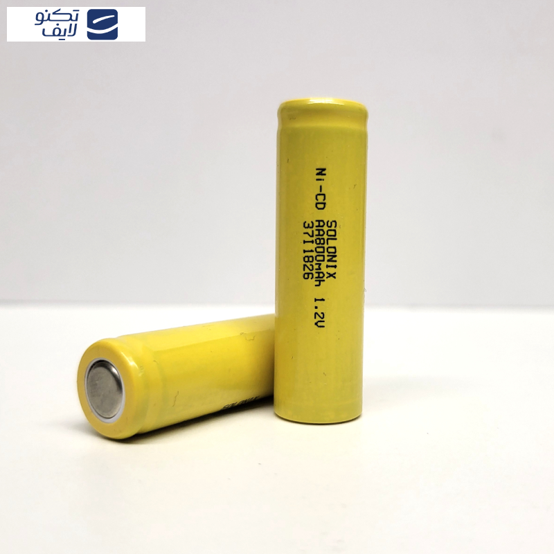 باتری قلمی قابل شارژ سولونیکس مدل Ni-Cd مجموعه 4عددی باتری قلمی قابل شارژ سولونیکس مدل Ni-Cd مجموعه 4عددی