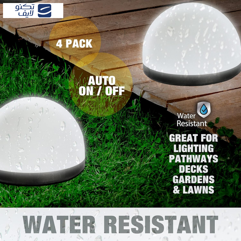 چراغهای پارکی خورشیدی سولونیکس مدل BellHowell مجموعه 20 عددی چراغهای پارکی خورشیدی سولونیکس مدل BellHowell مجموعه 20 عددی