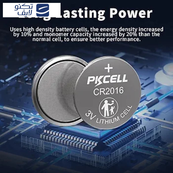 باتری سکه ای پیکی سل مدل  CR 2016 بسته 6 عددی باتری سکه ای پیکی سل مدل  CR 2016 بسته 6 عددی