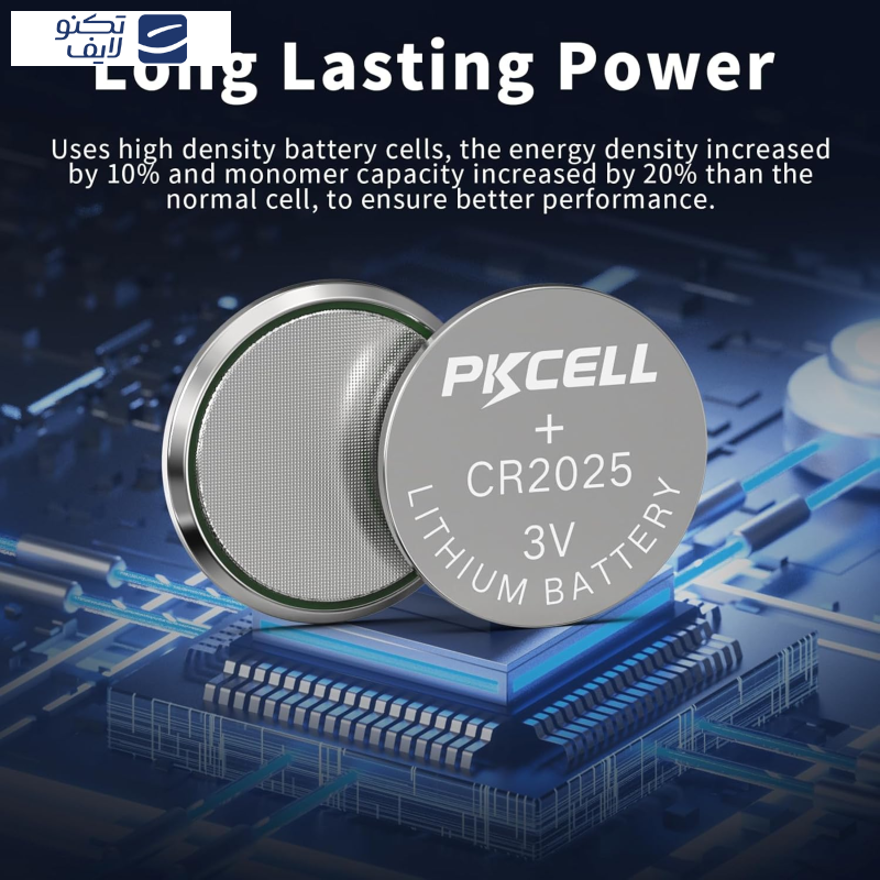 باتری سکه ای پیکی سل مدل  CR2025 3V Lithium Manganese بسته 6 عددی باتری سکه ای پیکی سل مدل  CR2025 3V Lithium Manganese بسته 6 عددی