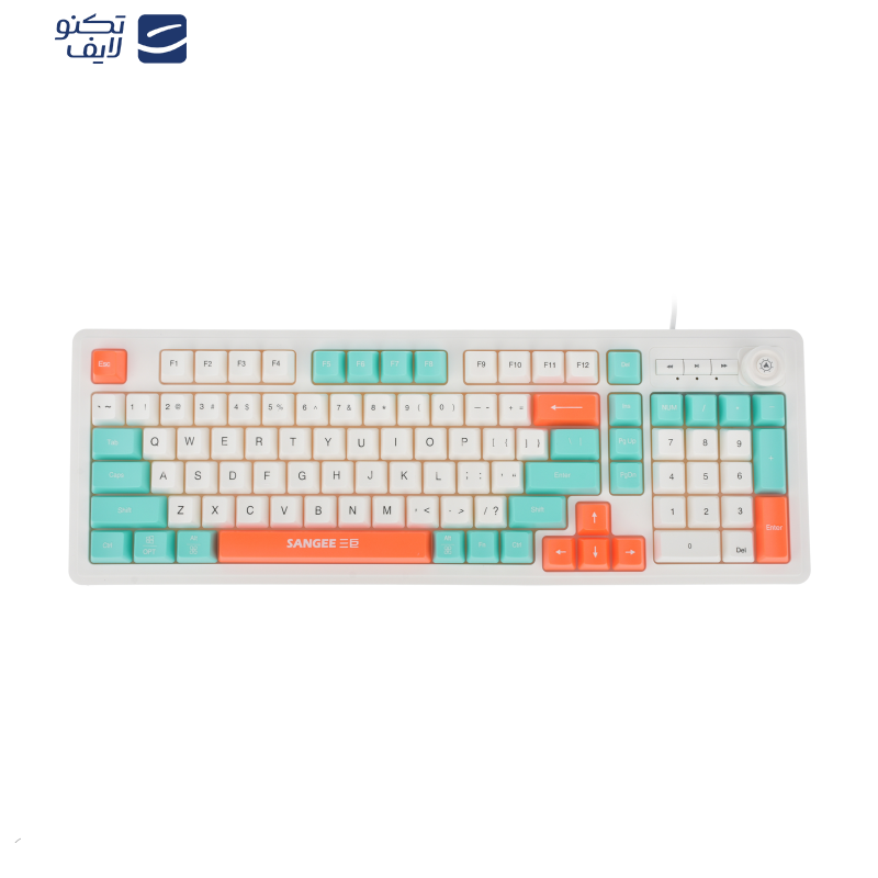 کیبورد سانجی مدل K18 کیبورد سانجی مدل K18