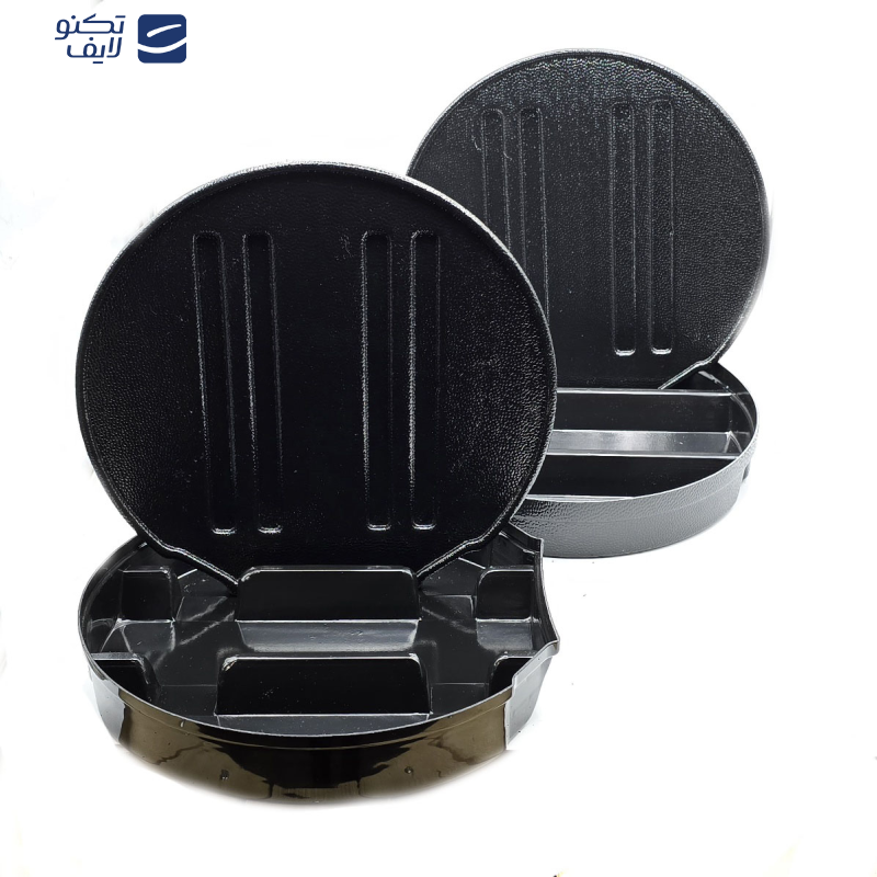 جعبه ابزار خودرو طرح تایر مدل دو طبقه سایز 40 سانتی متر