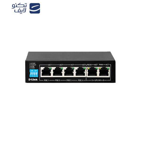 سوییچ شبکه 6 پورت دی لینک مدل DGS-F1006P سوییچ شبکه 6 پورت دی لینک مدل DGS-F1006P