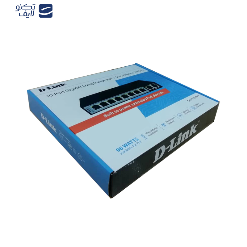 سوییچ 10 پورت POE دی-لینک مدل DGS-F1010P-E سوییچ 10 پورت POE دی-لینک مدل DGS-F1010P-E