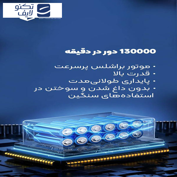 دستگاه دمنده و مکنده شارژی اسپاد مدل سوپر پاور توربو دستگاه دمنده و مکنده شارژی اسپاد مدل سوپر پاور توربو