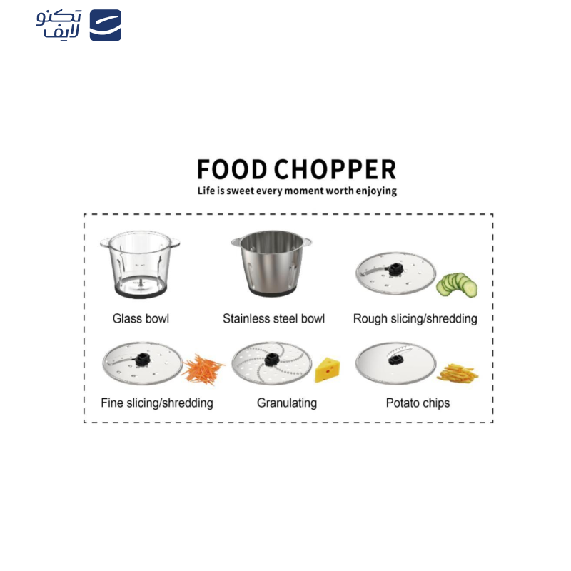 خردکن هیلمرز مدل HI-5140 خردکن هیلمرز مدل HI-5140