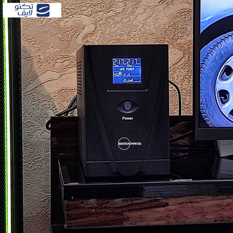 یو پی اس بستن پاور مدل BPO-1000VA-7.5Ah با ظرفیت 1000ولت آمپر به همراه باتری داخلی یو پی اس بستن پاور مدل BPO-1000VA-7.5Ah با ظرفیت 1000ولت آمپر به همراه باتری داخلی