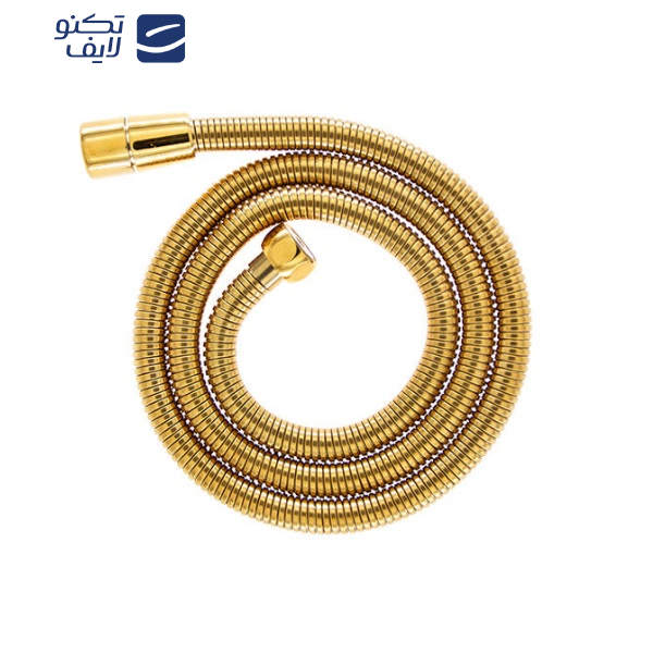 شلنگ توالت چارسو مدل ریزبافت برنجی GLD