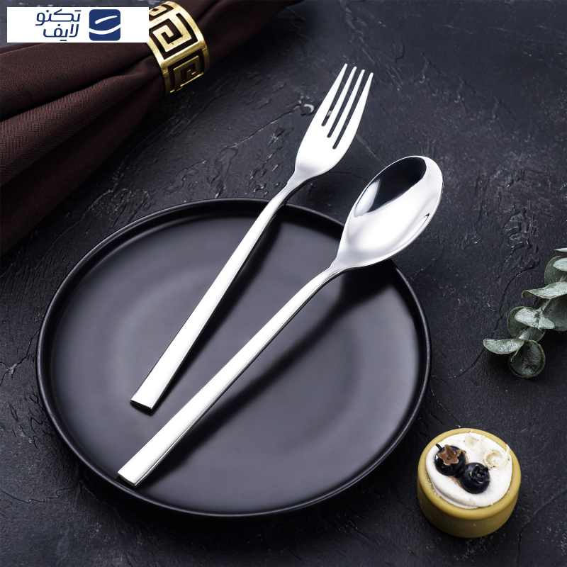 سرویس قاشق و چنگال 12 پارچه 6 نفره جی فی نی مدل 10