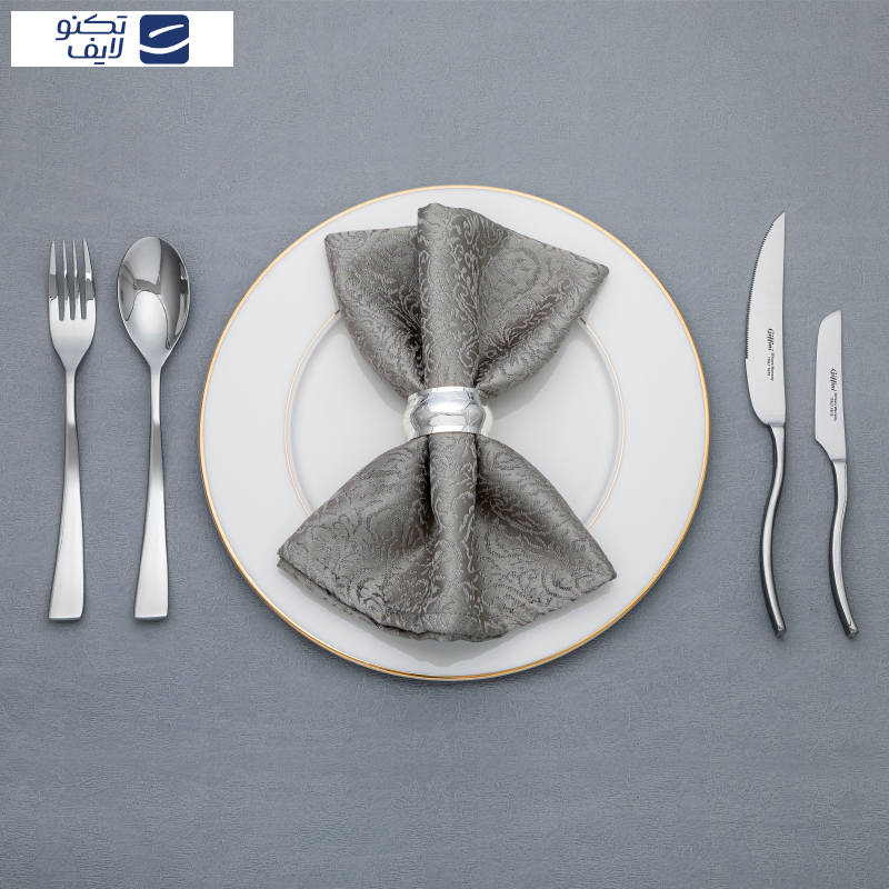 سرویس قاشق و چنگال 142 پارچه جی فی نی مدل 185M سوپر لاکچری