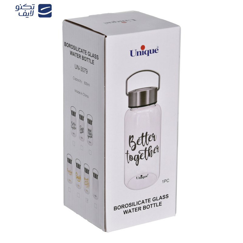 بطری یونیک طرح save water کد 3079