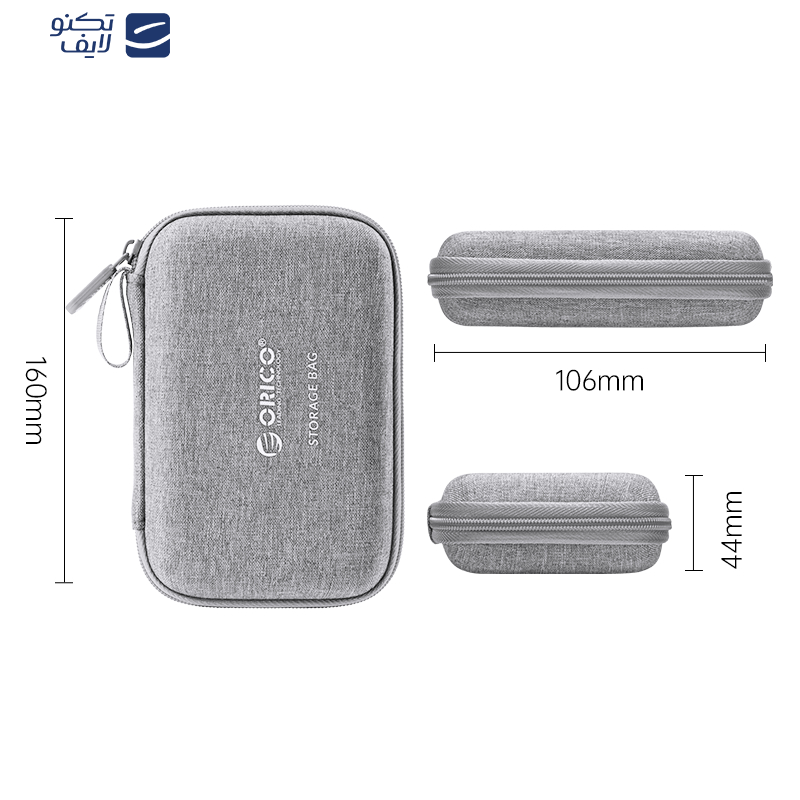 کیف هارد دیسک اکسترنال اوریکو مدل HXA25