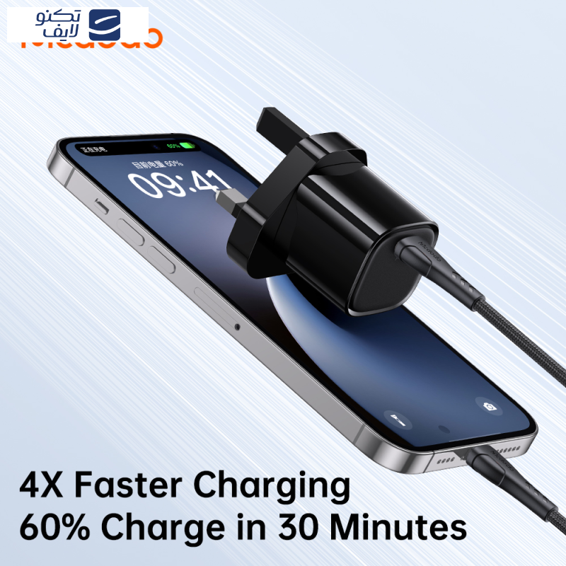 شارژر دیواری 20 وات مک دودو مدل CH-4016 به همراه کابل لایتنینگ شارژر دیواری 20 وات مک دودو مدل CH-4016 به همراه کابل لایتنینگ