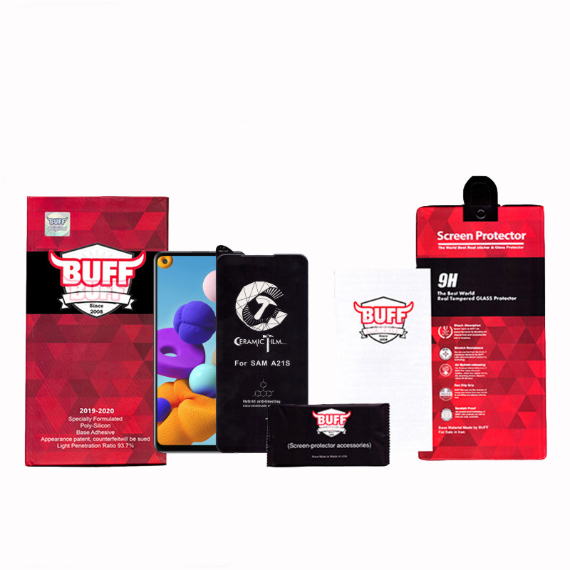 محافظ صفحه نمایش گوشی سامسونگ گلکسی A21s بوف مدل سرامیکی CF9 محافظ صفحه نمایش گوشی سامسونگ گلکسی A21s بوف مدل سرامیکی CF9
