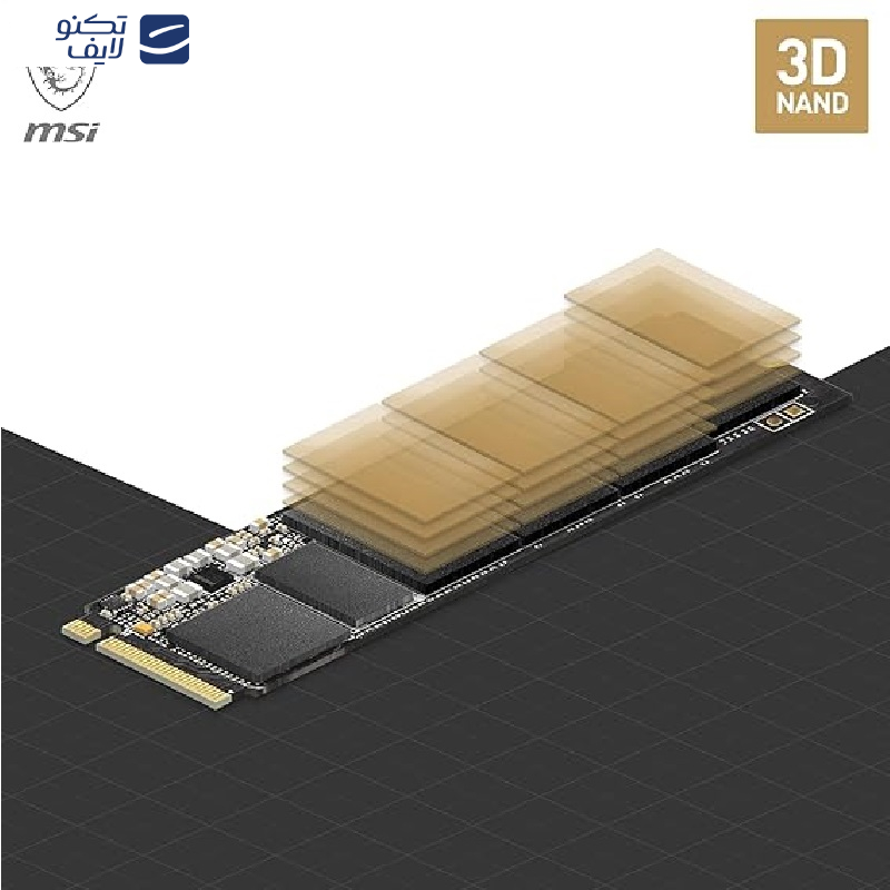 اس اس دی اینترنال ام اس آی مدل SPATIUM M480 PRO PCIe 4.0 NVMe M.2 ظرفیت دو ترابایت