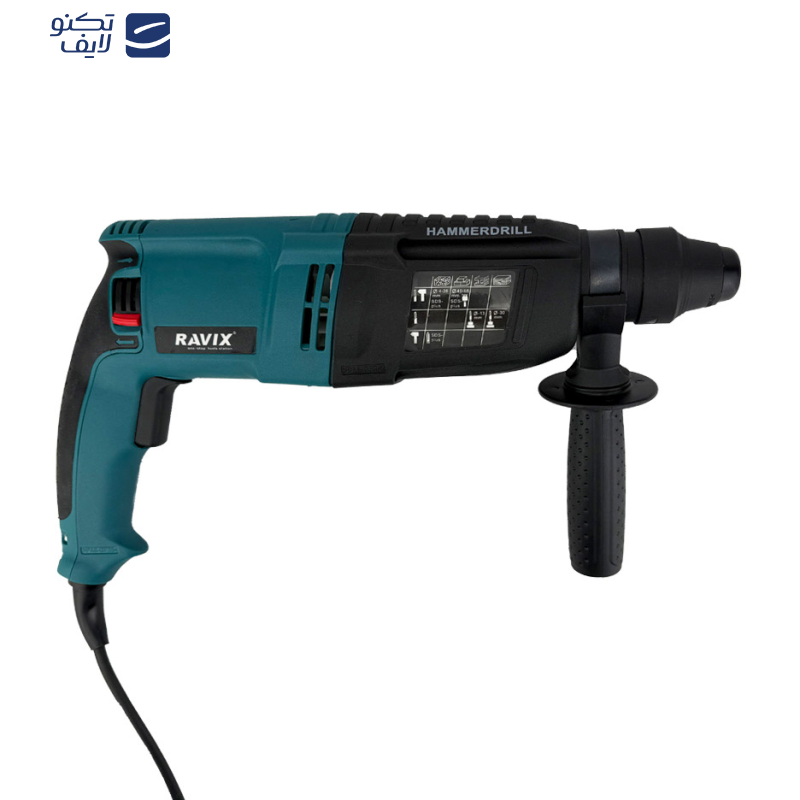 دریل بتن کن 26 میلیمتری 850 وات راویکس مدل RV2603 دریل بتن کن 26 میلیمتری 850 وات راویکس مدل RV2603