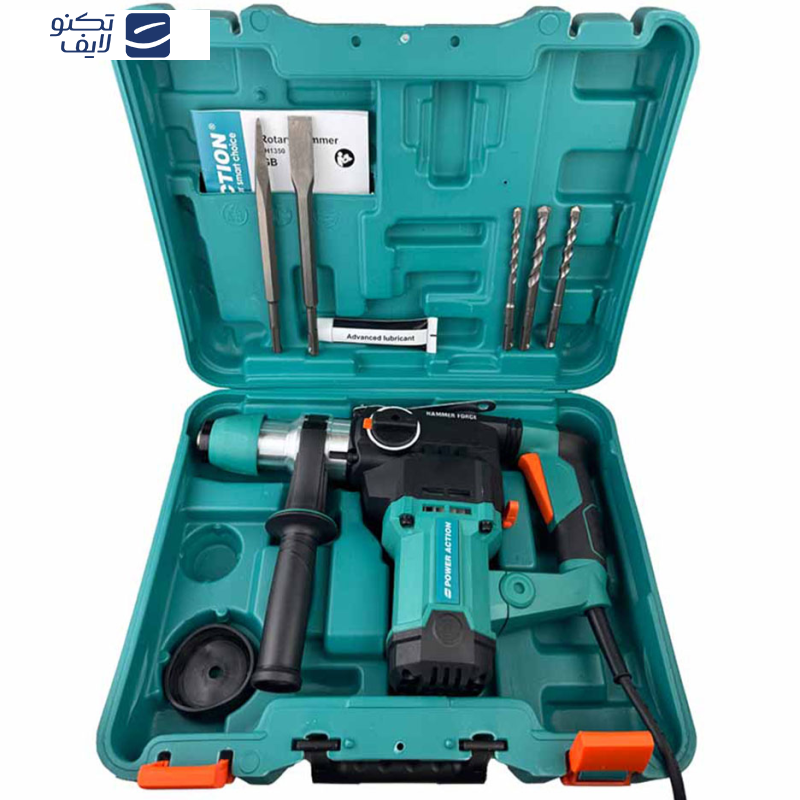 چکش تخریب 32 میلی متری 1350 وات پاوراکشن مدل RH1350 چکش تخریب 32 میلی متری 1350 وات پاوراکشن مدل RH1350