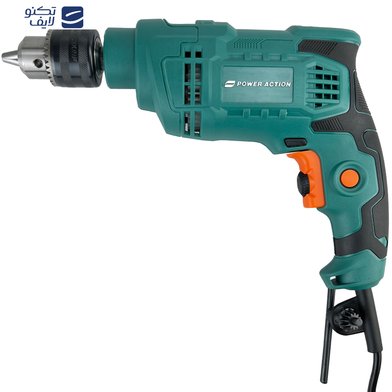 دریل چکشی پاور اکشن مدل ID 750-B مجموعه 28 عددی