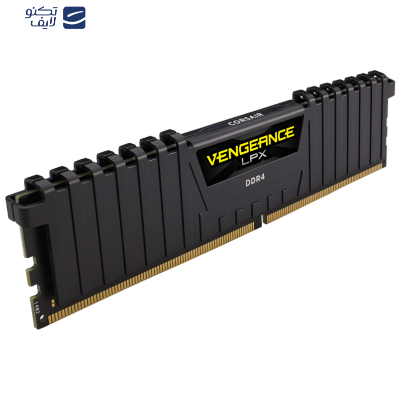 رم دسکتاپ DDR4 تک کاناله 3200 مگاهرتز CL16 کورسیر مدل VENGEANCE LPX ظرفیت 8گیگابایت رم دسکتاپ DDR4 تک کاناله 3200 مگاهرتز CL16 کورسیر مدل VENGEANCE LPX ظرفیت 8گیگابایت