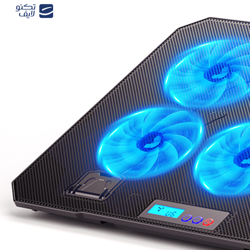 پایه خنک کننده لپ تاپ دارای پورت USB تسکو مدل TCLP 3112 با قابلیت تنظیم ارتفاع