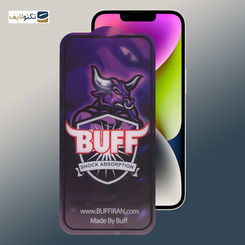 محافظ صفحه نمایش بوف مدل Crystal Pro مناسب برای گوشی موبایل اپل iPhone 14 / 13 Pro / 13