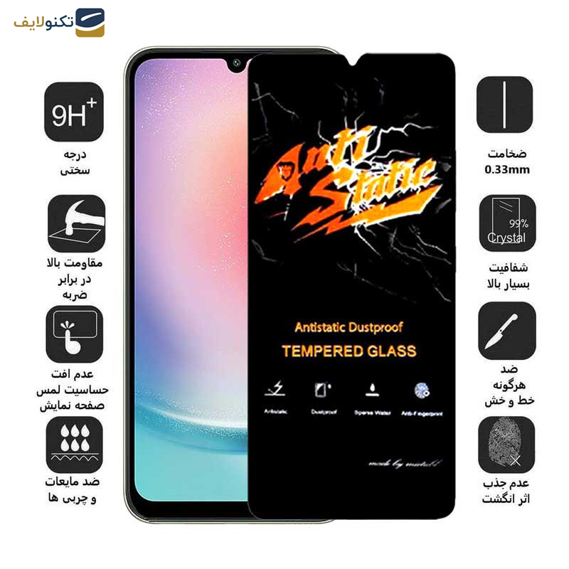محافظ صفحه نمایش اپیکوی مدل Antistatic Dustproof مناسب برای گوشی موبایل سامسونگ Galaxy A15 5G/4G / A25 5G / A24 4G محافظ صفحه نمایش اپیکوی مدل Antistatic Dustproof مناسب برای گوشی موبایل سامسونگ Galaxy A15 5G/4G / A25 5G / A24 4G