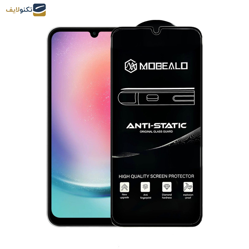 محافظ صفحه نمایش اپیکوی مدل Mobealo-AntiStatic مناسب برای گوشی موبایل سامسونگ Galaxy A25 5G / A24 4G / A15 4G/5G