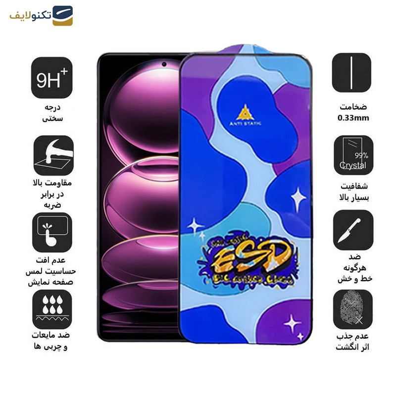 محافظ صفحه نمایش اپیکوی مدل Star ESD مناسب برای گوشی موبایل شیائومی  Redmi Note 12 Pro Plus/Note 12 Pro 4G/5G /Note 12 4G/5G /Note 12 China محافظ صفحه نمایش اپیکوی مدل Star ESD مناسب برای گوشی موبایل شیائومی  Redmi Note 12 Pro Plus/Note 12 Pro 4G/5G /Note 12 4G/5G /Note 12 China