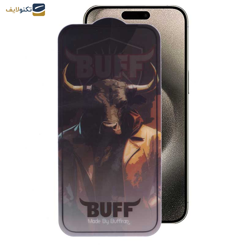 محافظ صفحه نمایش بوف مدل  Crystal Pro-G مناسب برای گوشی موبایل اپل iPhone 15 Pro Max محافظ صفحه نمایش بوف مدل  Crystal Pro-G مناسب برای گوشی موبایل اپل iPhone 15 Pro Max
