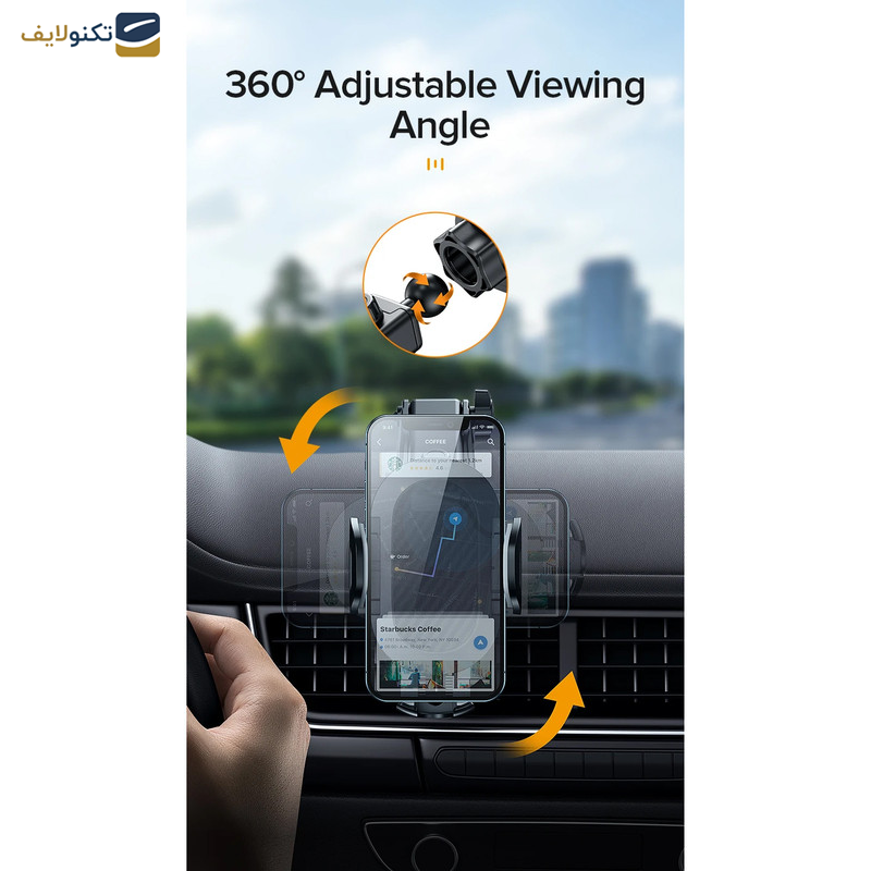 پایه نگهدارنده گوشی موبایل و تبلت بنیوس مدل BE-MH01 پایه نگهدارنده گوشی موبایل و تبلت بنیوس مدل BE-MH01