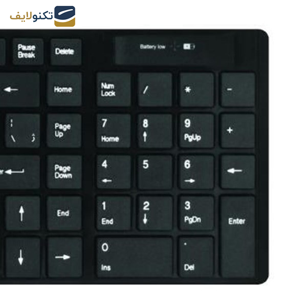 کیبورد بی سیم گرین مدل GK-101W با حروف فارسی