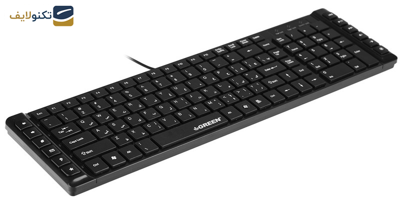 کیبورد گرین GK-301 باحروف فارسی کیبورد گرین GK-301 باحروف فارسی