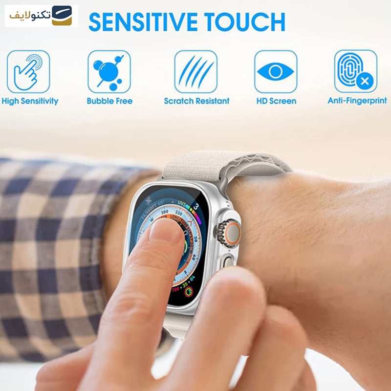 محافظ صفحه نمایش کوتتسی مدل 24007 مناسب برای اپل واچ سایز 49 میلی متری  محافظ صفحه نمایش کوتتسی مدل 24007 مناسب برای اپل واچ سایز 49 میلی متری