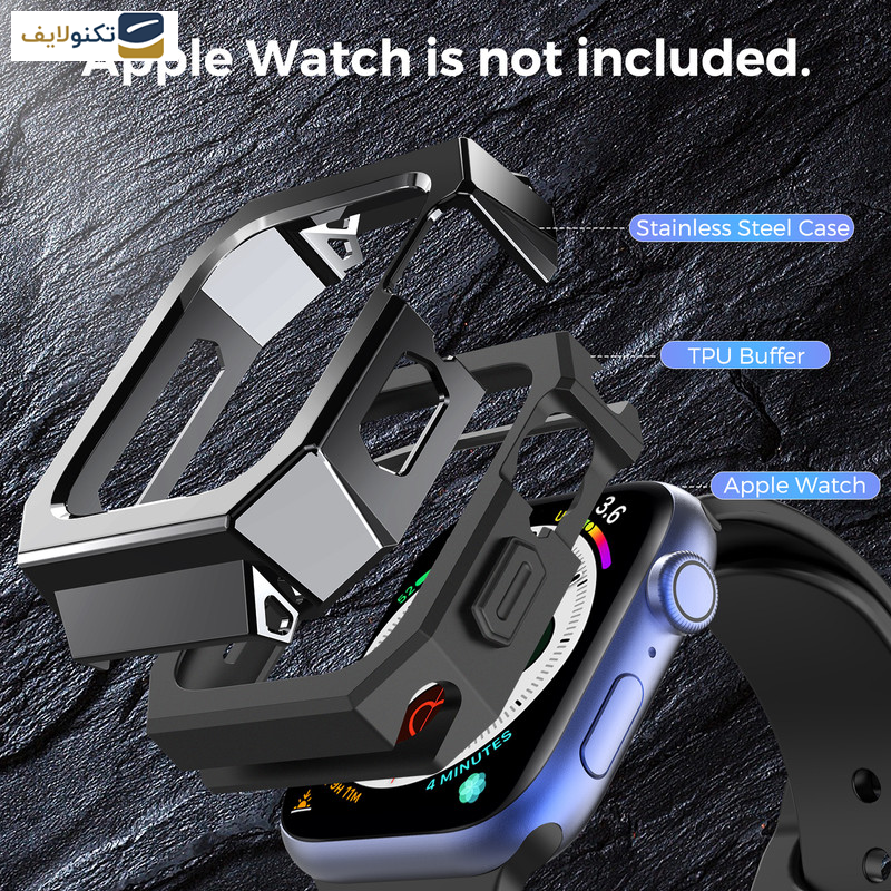 کاور آها استایل مدل WA15 مناسب برای اپل واچ 44 میلی متری کاور آها استایل مدل WA15 مناسب برای اپل واچ 44 میلی متری